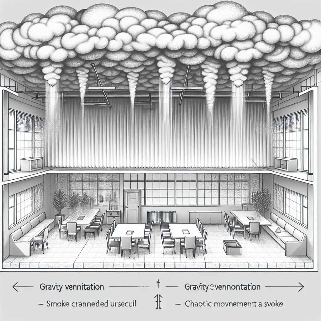 Jak kurtyny dymowe zwiększają efektywność oddymiania grawitacyjnego