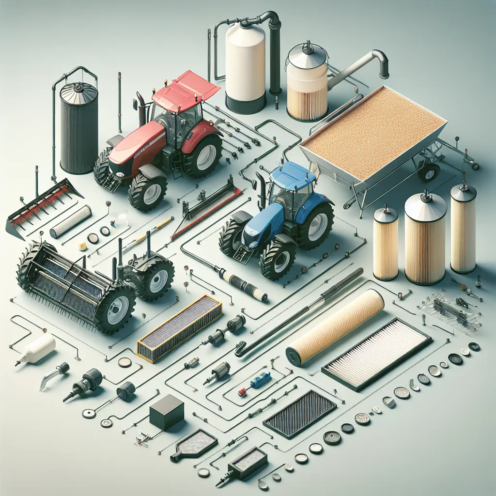 Filtry do ciągników – klucz do efektywności traktorów i kombajnów